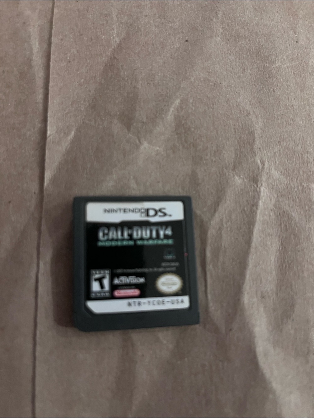 Nintendo DS Call of Duty 4: Modern Warfare - Black